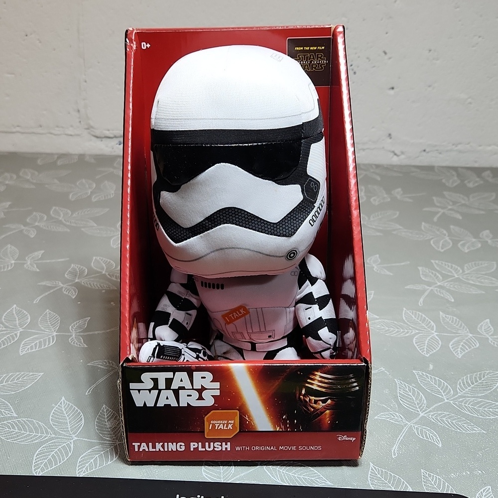 StarWars The Force Awakens Stormtrooper Talking Plushie